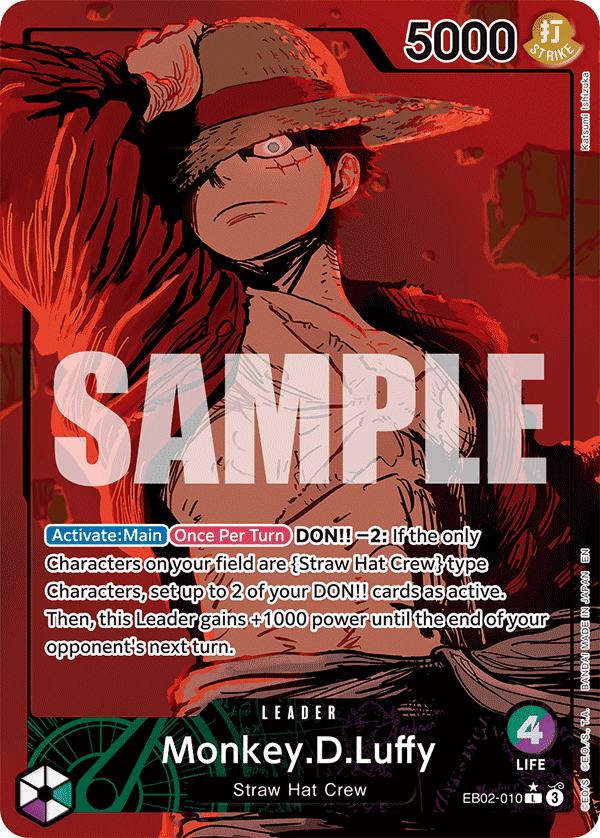 Monkey.D.Luffy, illustrated by Studio Vigor Co.Ltd