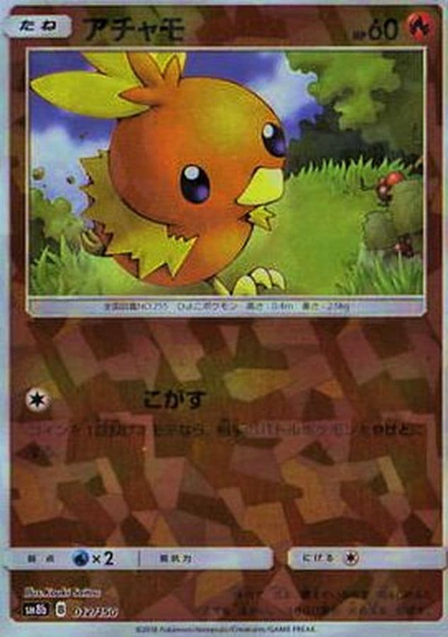 アチャモ(/ハイクラスパック仕様)