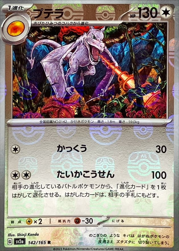 プテラ(マスターボール)