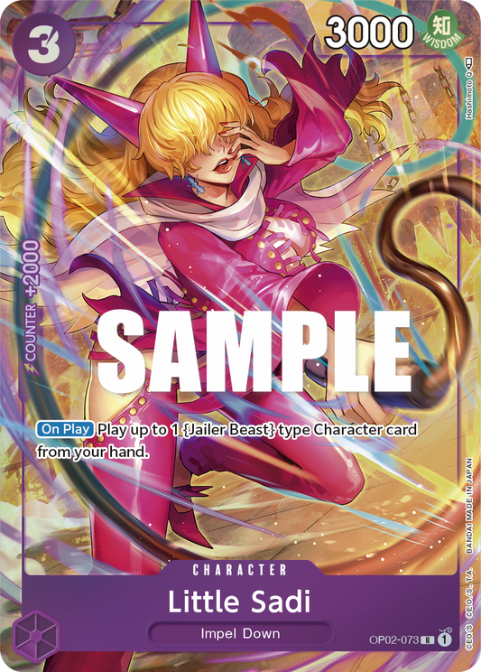 OP02-073 Little Sadi Alternate Art Paramount War English