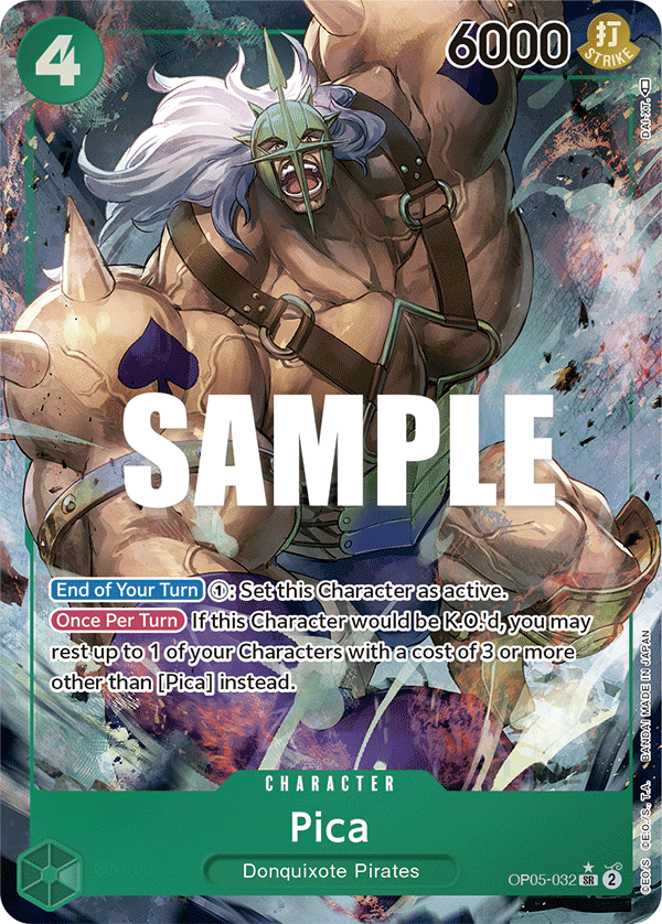 OP05-032 Pica Alternate Art Awakening of the New Era English