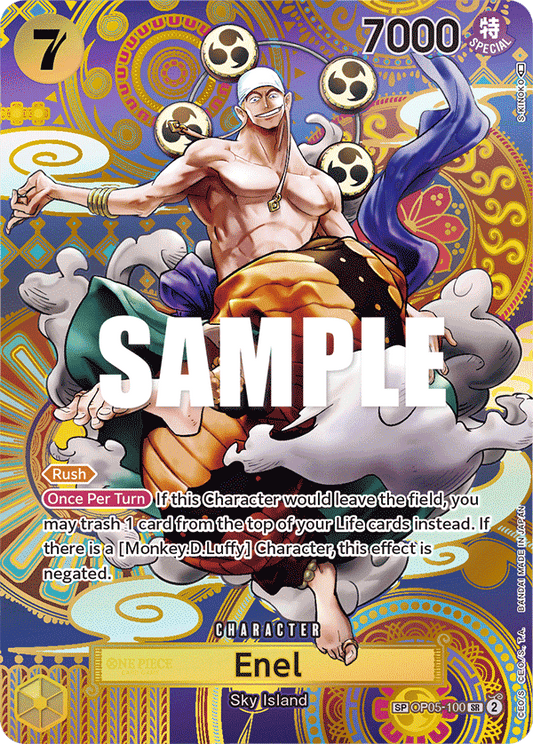 OP05-100 Enel SP Alternate Art Awakening of the New Era English